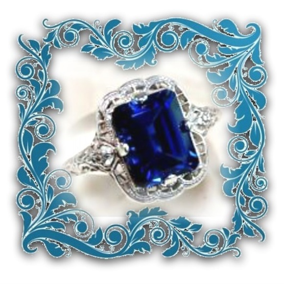 Jewelry - 3.5 Ct Natural Tanzanite .925 Silver Ring